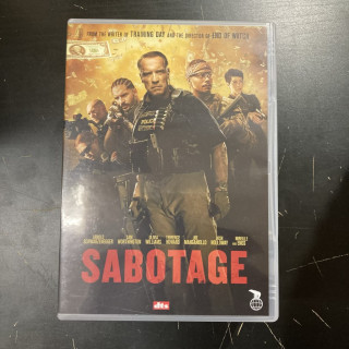 Sabotage DVD (VG+/M-) -toiminta-